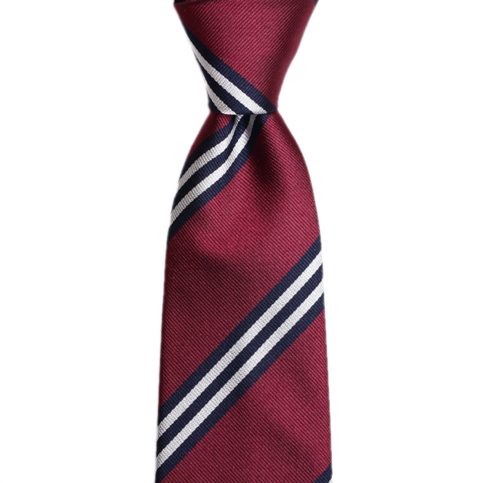 ジョンコンフォート ネクタイ 通販|ネクタイ レジメンタル:WINE×NAVY