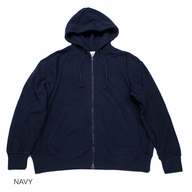 [Gramicci UNISEX] FLEECE ZIP PARKA｜GUJK-20F050 /IVORY/ NAVY/ BLACK