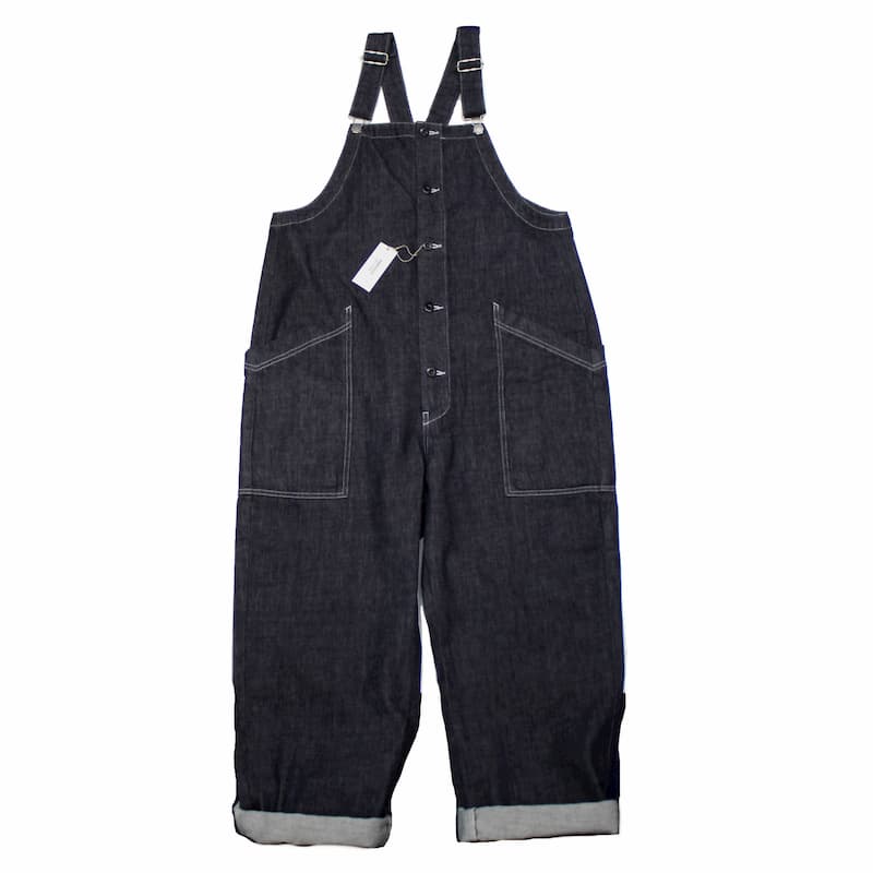 [HARVESTY] DENIM CLOTH OVERALLSデニムオーバーオール｜A12007 /98ONE WASH