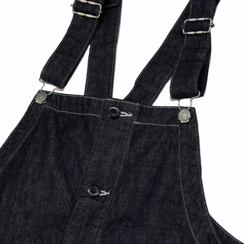 [HARVESTY] DENIM CLOTH OVERALLSデニムオーバーオール｜A12007 /98ONE WASH