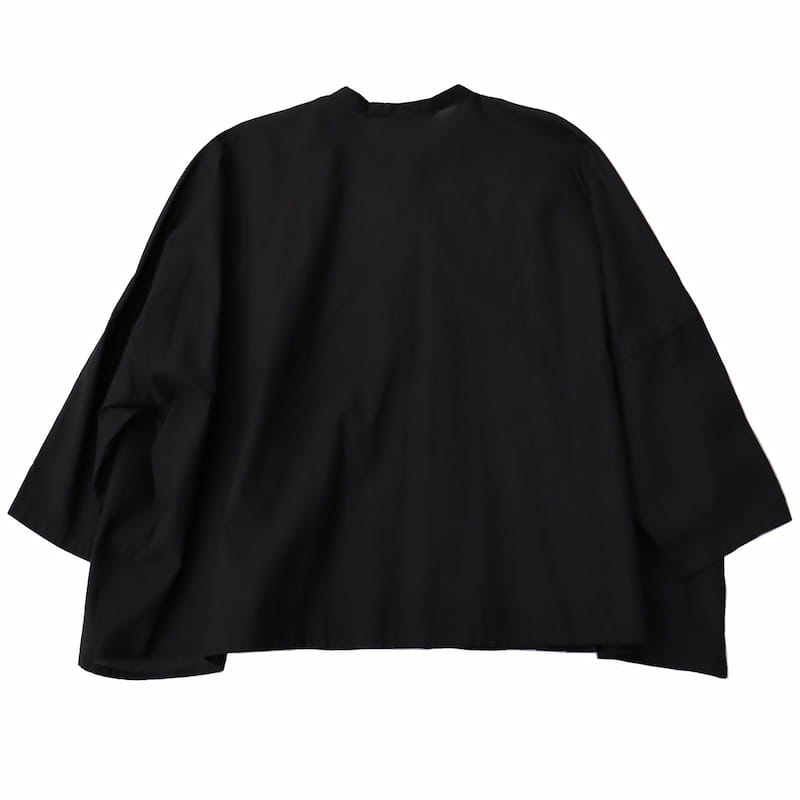 [mizuiro ind] ボックスタックワイドシャツ｜1-239851 /11オフホワイト/99ブラック
