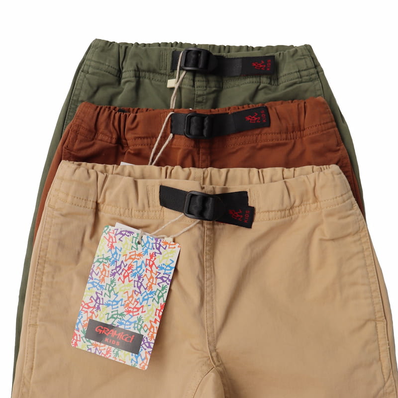 [Gramicci KIDS] KIDS NARROW PANTS｜5017_BJ-K /CHINO/BROWN/OLIVE