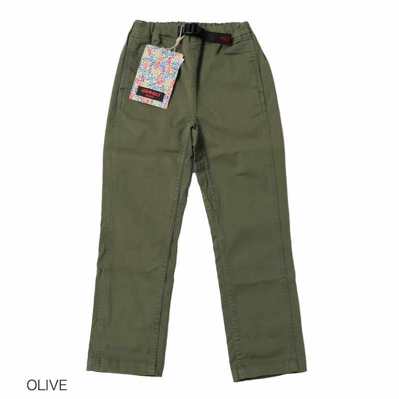 [Gramicci KIDS] KIDS NARROW PANTS｜5017_BJ-K /CHINO/BROWN/OLIVE