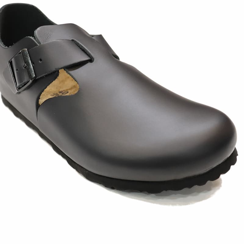 [BIRKENSTOCK] ロンドン ナチュラルレザー：BLACK