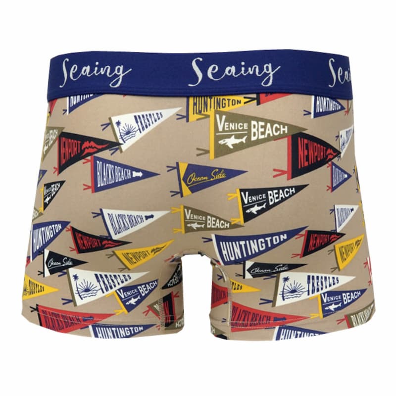 [Seaing UNDERWEAR] ボクサーパンツ S1810：PENNANT【2WAY TYPE】