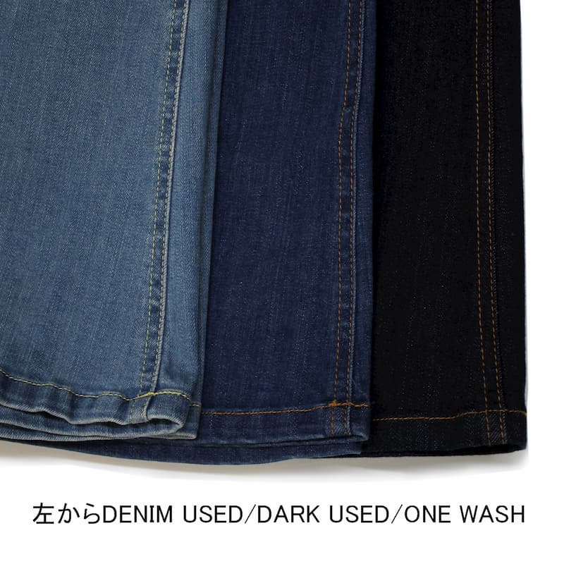 [Gramicci] DENIM BAKER SK(MEDIUM USED)(DARK USED)(ONE WASH)SizeM