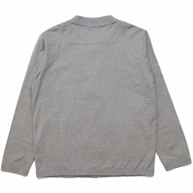 [RE clothing] スビンゴールドニットカーディガン：TOP GREY