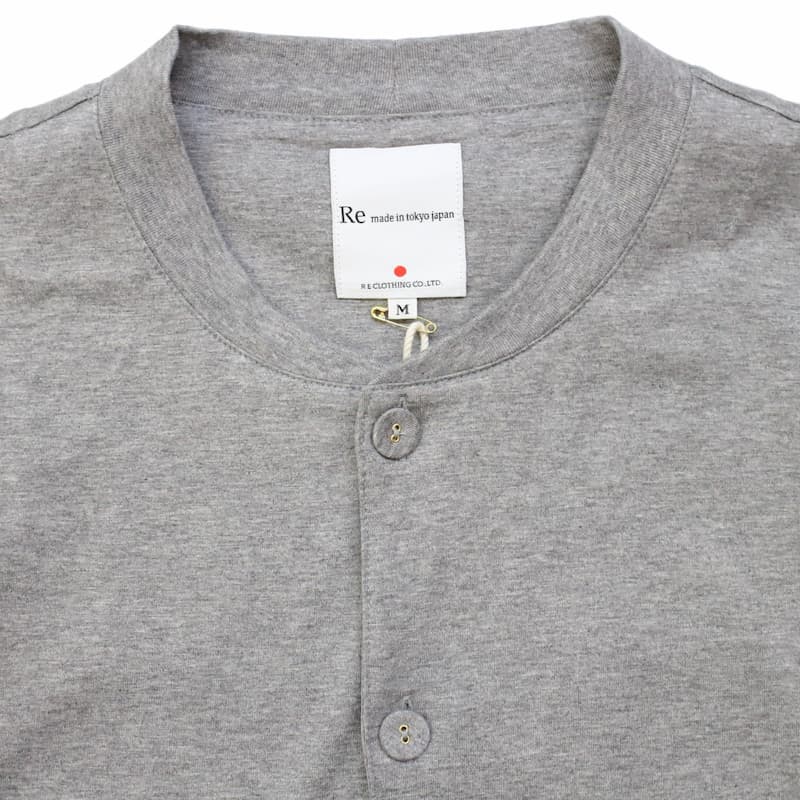 [RE clothing] スビンゴールドニットカーディガン：TOP GREY