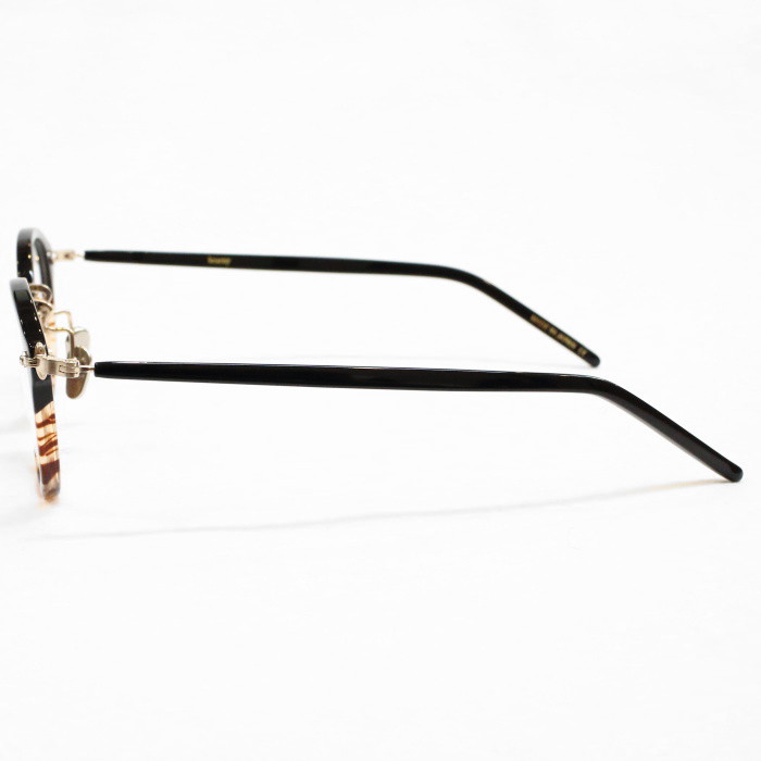 [kearny] ミルトン milton(clear lens)：BLACK×BROWN