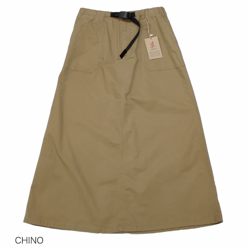 [Gramicci] BAKER SK(CHINO)(WALNAT)(BROWN)(OLIVE)(NAVY)(BLACK)