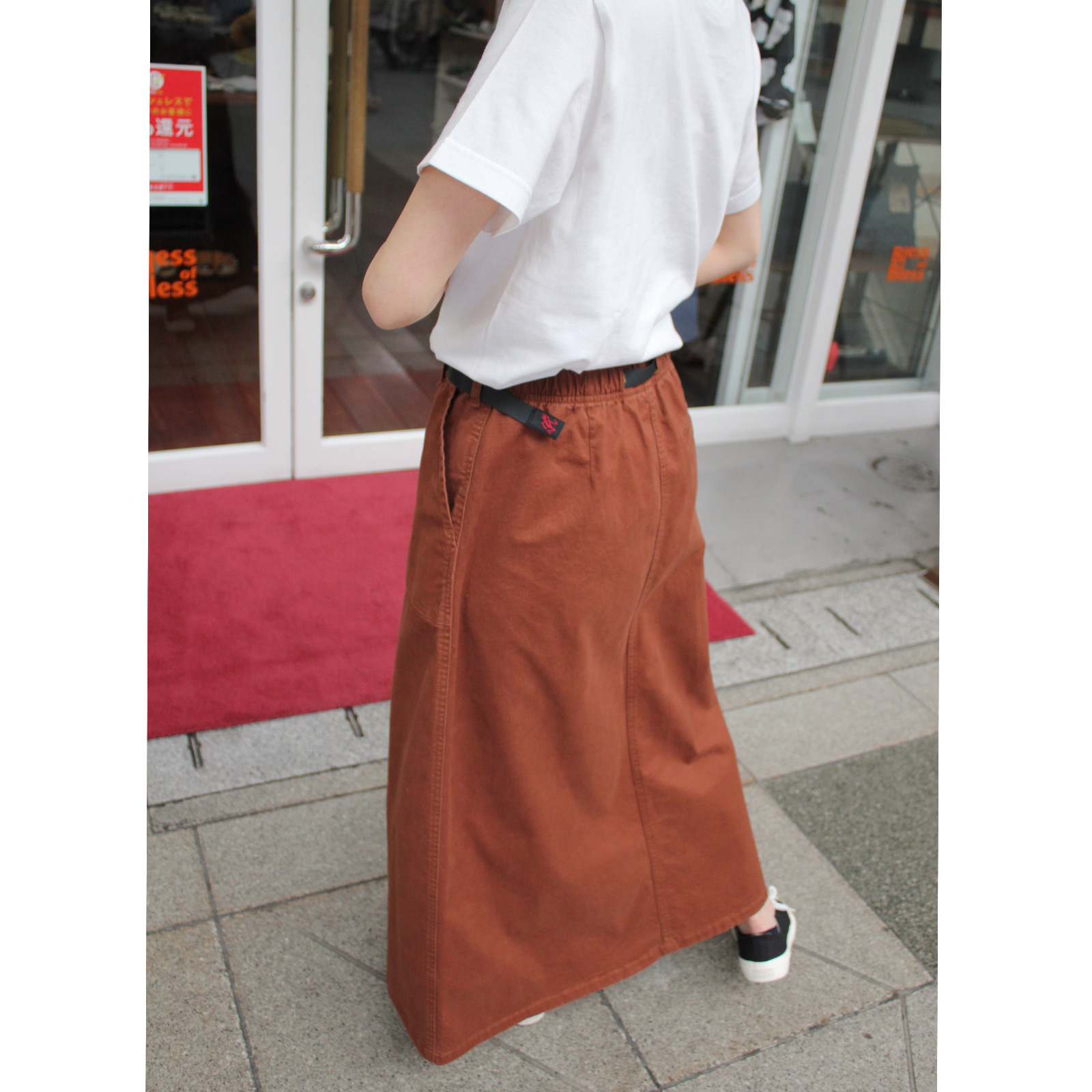 [Gramicci] BAKER SK(CHINO)(WALNAT)(BROWN)(OLIVE)(NAVY)(BLACK)