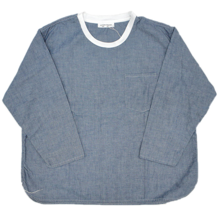 [ARTE POVERA] 七分袖ポケットT：CHAMBRAY