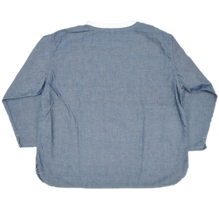 [ARTE POVERA] 七分袖ポケットT：CHAMBRAY