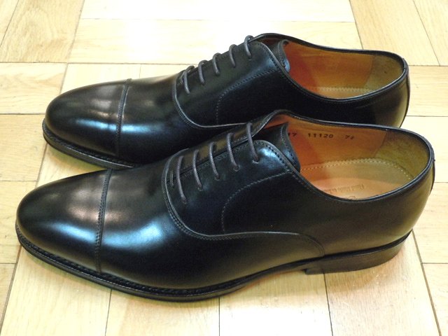 [Jalan Sriwijaya] 98317 ストレートチップ レザーソール：CALF BLACK