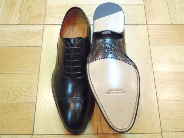 [Jalan Sriwijaya] 98317 ストレートチップ レザーソール：CALF BLACK