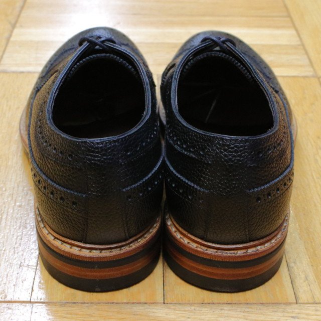[Jalan Sriwijaya] 別注98652 アメリカンブローグ ダイナイト：BLACK GRAIN