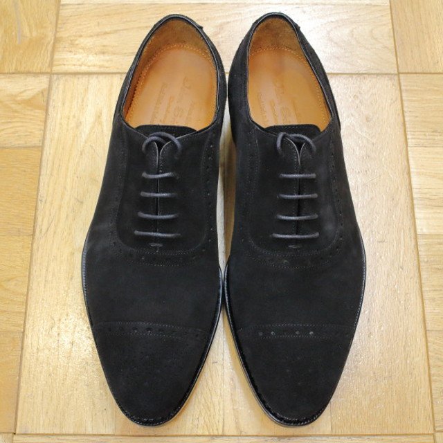 [Jalan Sriwijaya] 98441 セミブローグ ダイナイト：REPELLO SUEDE BLACK