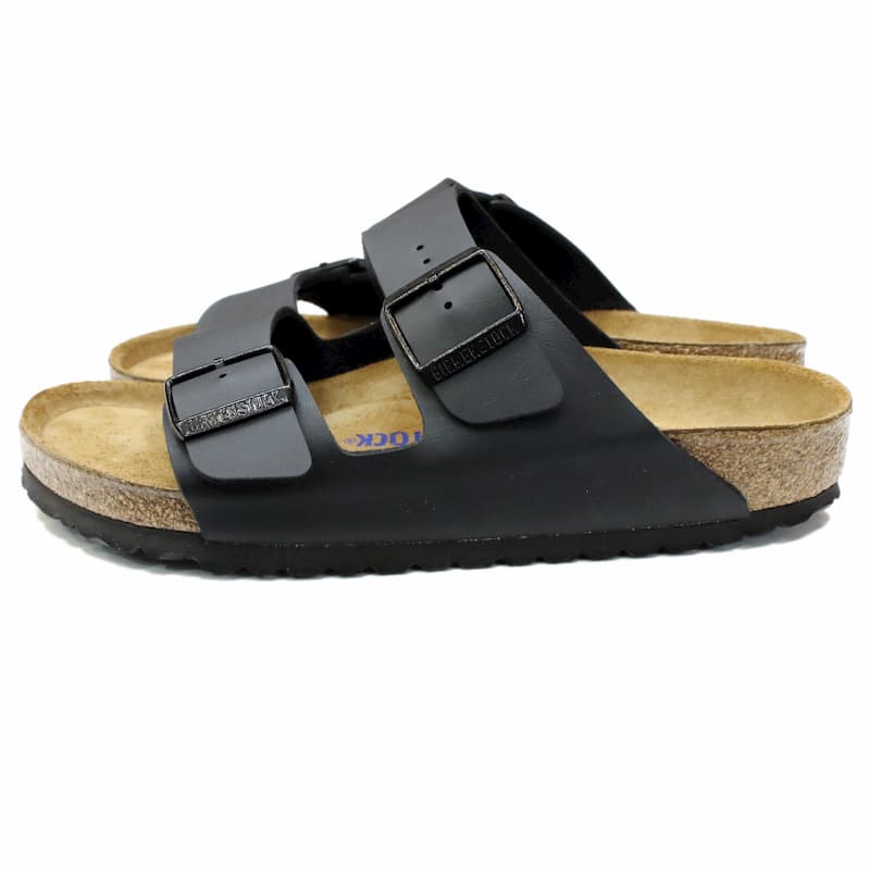 [BIRKENSTOCK] アリゾナ Birko-Flor ソフトフットベット：BLACK