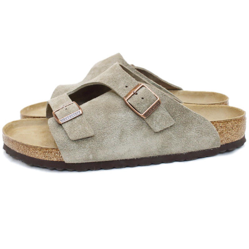 [BIRKENSTOCK] チューリッヒ スエード ソフトフットベット：TAUPE