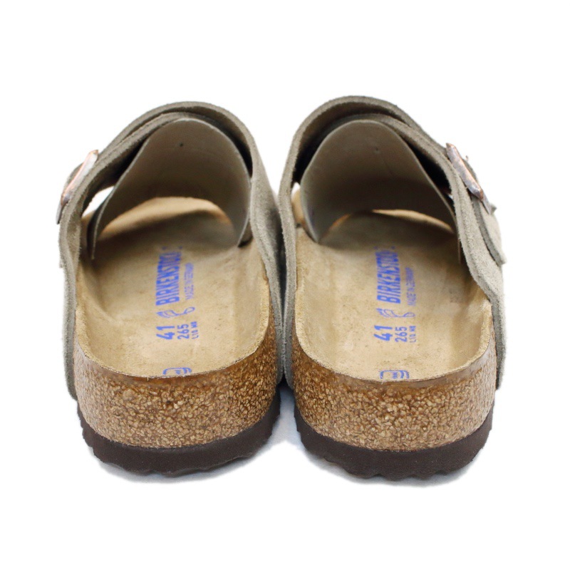 [BIRKENSTOCK] チューリッヒ スエード ソフトフットベット：TAUPE