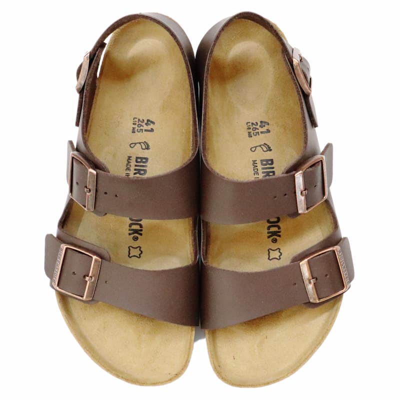 [BIRKENSTOCK] ミラノ Birko-Flor：DARK BROWN