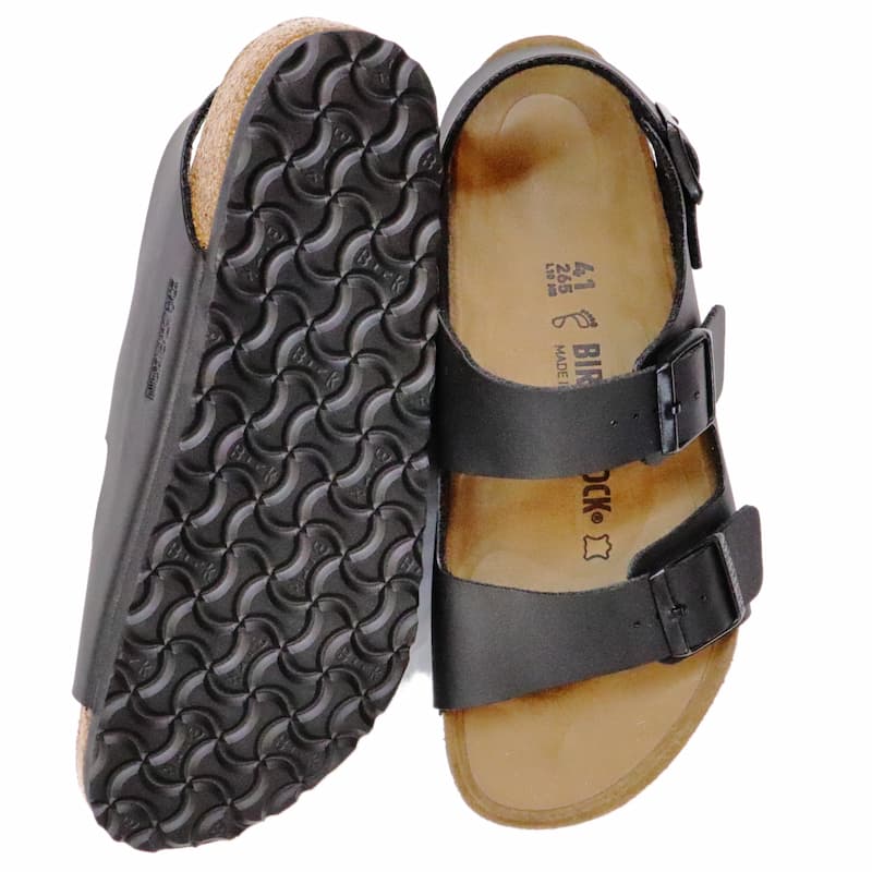 [BIRKENSTOCK] ミラノ Birko-Flor：BLACK