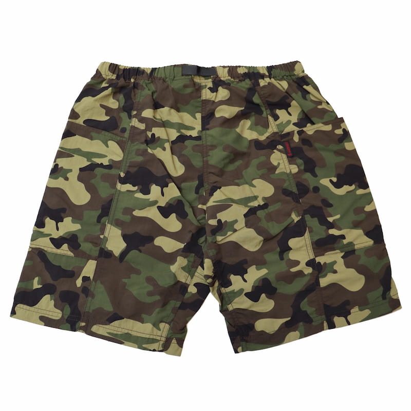 [Gramicci  UNISEX] SHELL GEAR SHORTS水陸両用｜CAMO｜GMP-21S040