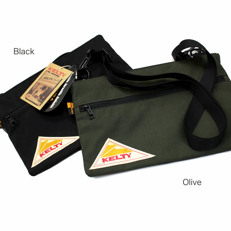 [KELTY] VINTAGE FLAT POUCH SM(Tan)(Caramel)(Graphite)(Olive)(Navy)(Black)｜2592214