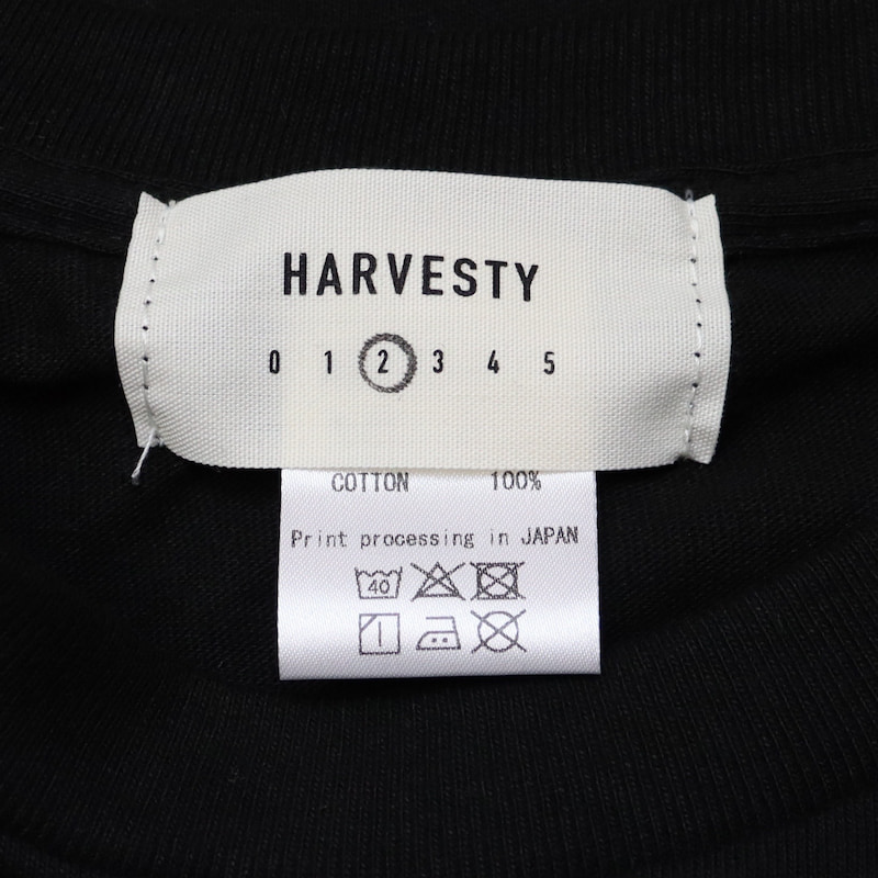 [HARVESTY] PRINTED T-SH ねこ｜A52206 /51ミント/19ブラック