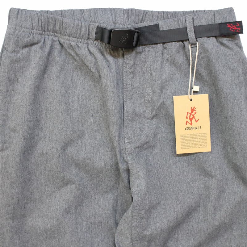 [Gramicci MENS] NNパンツ ジャストカット｜杢調｜8817-FDJ