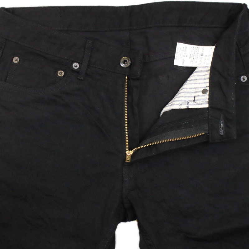 [JAPAN BLUE JEANS] JB6121 ストレッチ5Pデニム「プレップ」10.0oz：BLACK