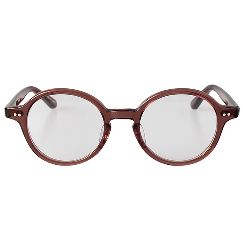 [kearny] ラウンド round(clear lens)：CLEAR BROWN