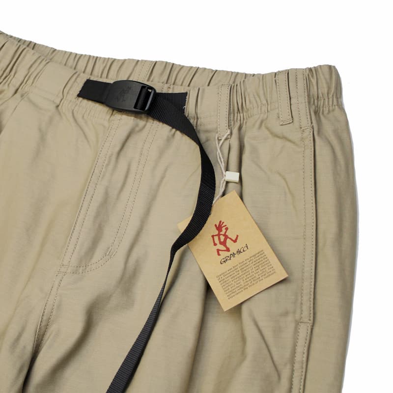 [Gramicci MENS] BACK SATAIN TUCK TAPERED PT(DESERT)(DEEP OLIVE)(BLACK)