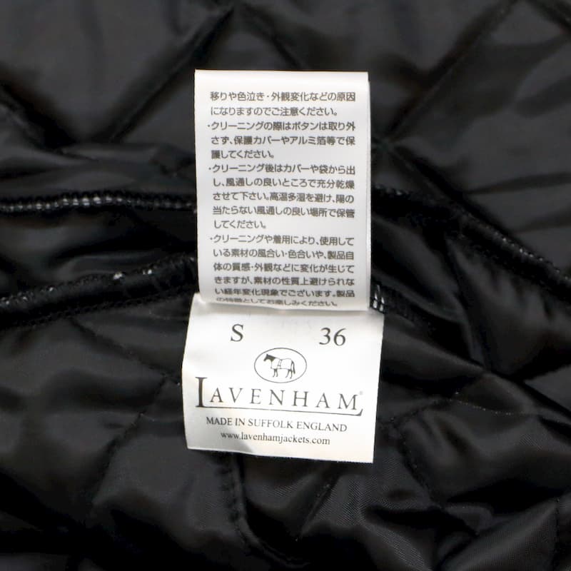 [LAVENHAM MENS] デンストン クラシック：LAMP BLACK