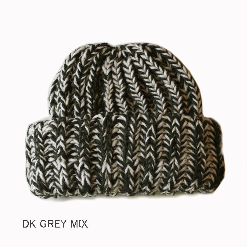 [ARMEN] ニット帽(BROWN MIX)(DK GREY MIX)｜TNAM1761
