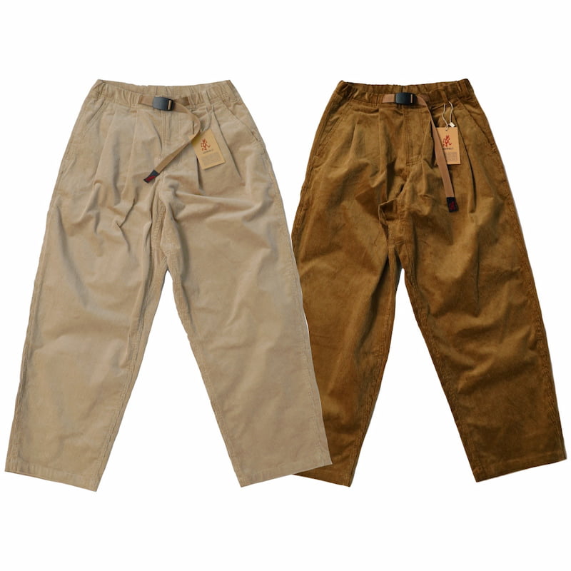 [Gramicci WOMENS] CORDUROY GRUKHA PTコーデュロイグルカパンツ｜GLP-21F049 /BEIGE/MOCHA BEIGE