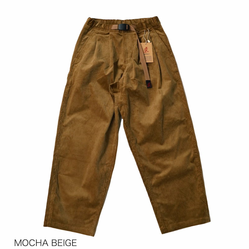 [Gramicci WOMENS] CORDUROY GRUKHA PTコーデュロイグルカパンツ｜GLP-21F049 /BEIGE/MOCHA BEIGE