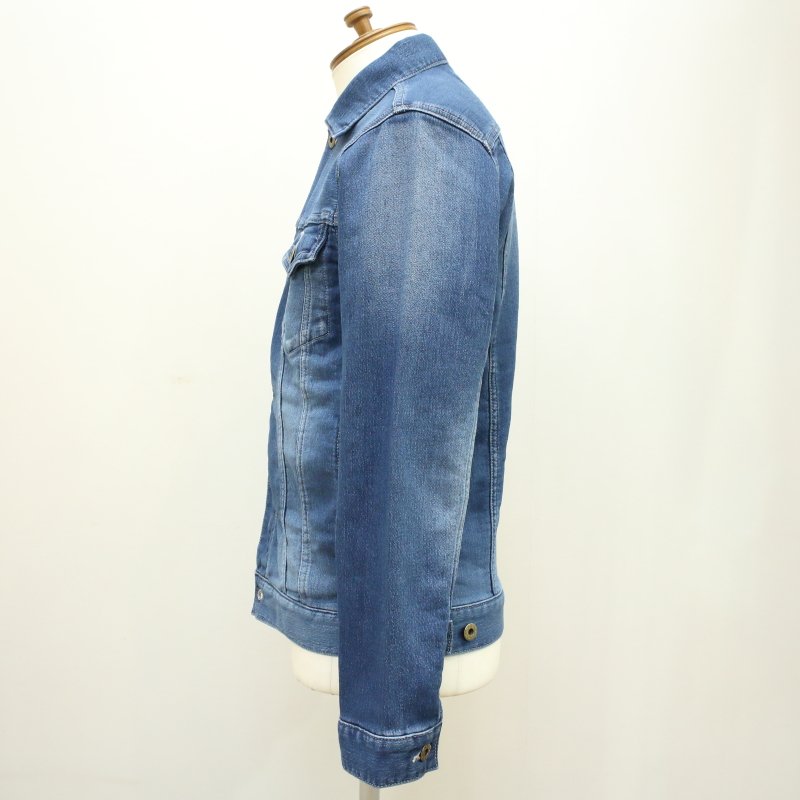 [JAPAN BLUE JEANS] J3818ME01 デニムジャケット 4th TYPE イージーニットデニム：MID