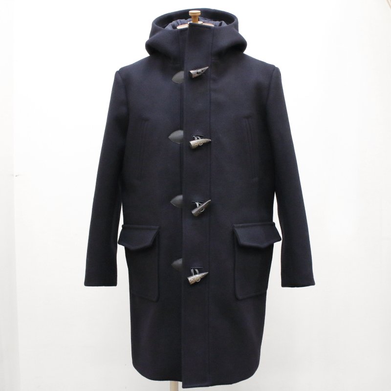 [RE clothing] ダッフルコート 尾州ウールメルトン：NAVY