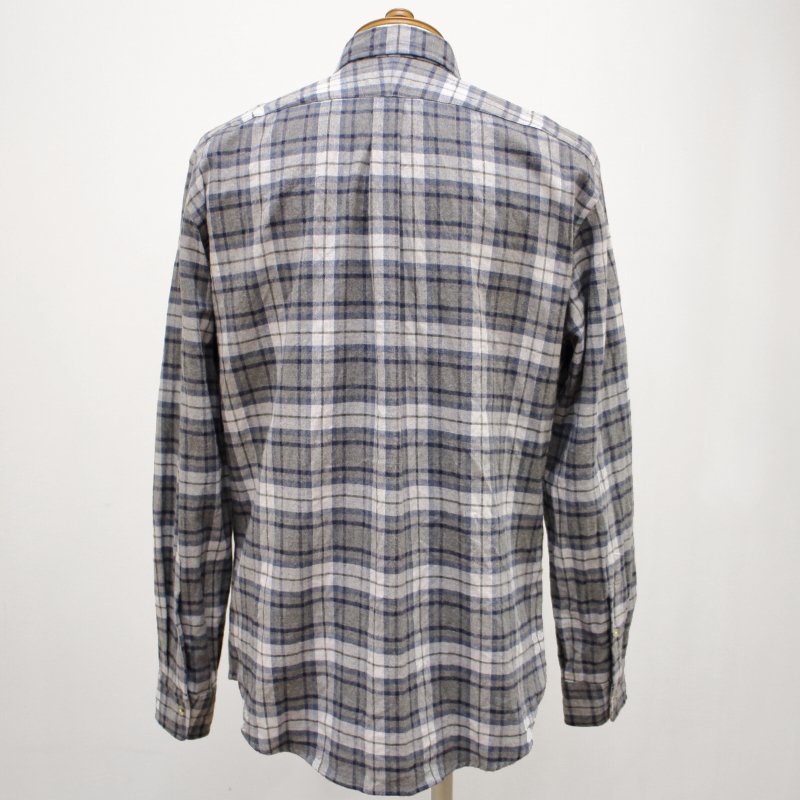 [MB orbit] レギュラーカラーシャツ (REGULAR FIT)：NEL CHECK GREY