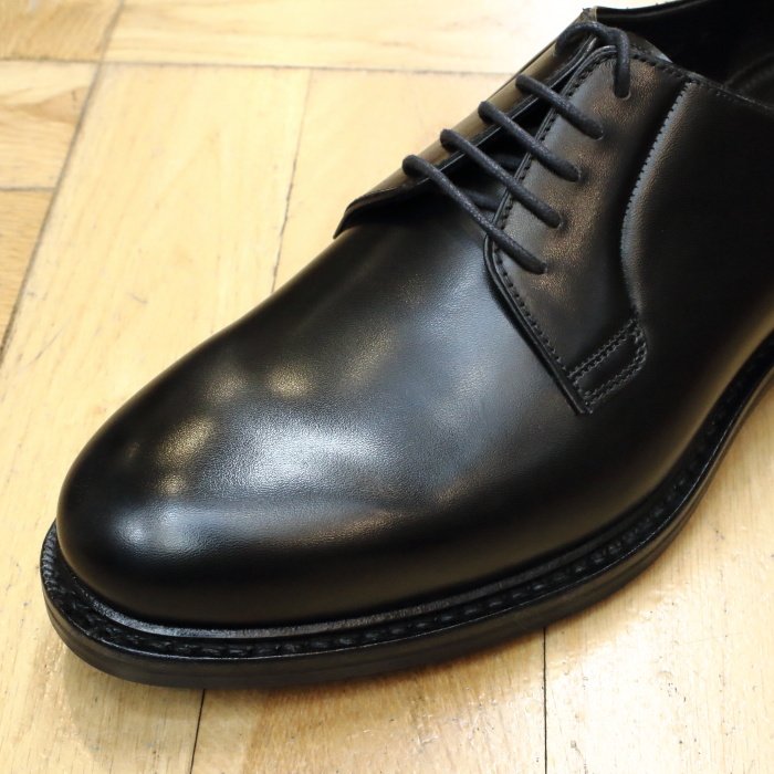 [Jalan Sriwijaya] 98651 プレーントゥ ダイナイトソール：CALF BLACK