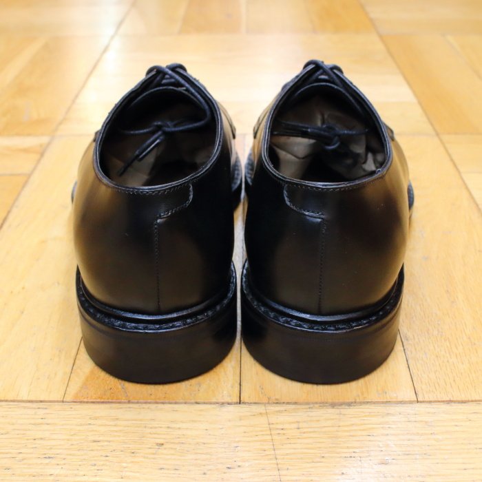 [Jalan Sriwijaya] 98651 プレーントゥ ダイナイトソール：CALF BLACK