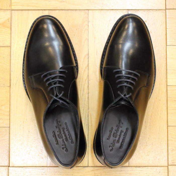 [Jalan Sriwijaya] 98651 プレーントゥ ダイナイトソール：CALF BLACK