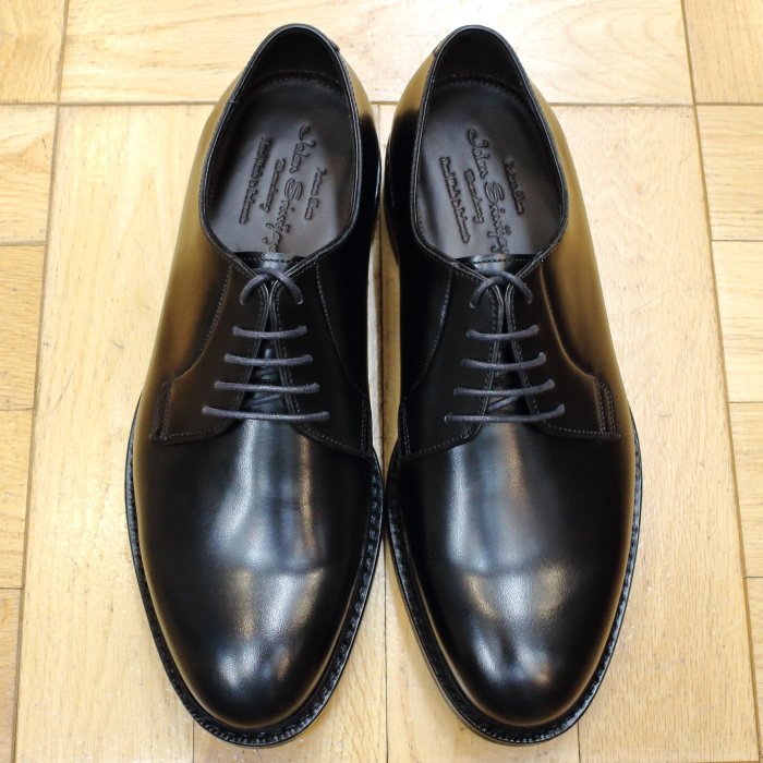 [Jalan Sriwijaya] 98651 プレーントゥ ダイナイトソール：CALF BLACK