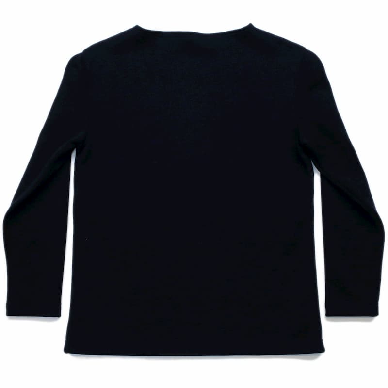 [SAINT JAMES] DOUBLEFACE SWEATERダブルフェースセーター 00JC182/2｜NAVYネイビー