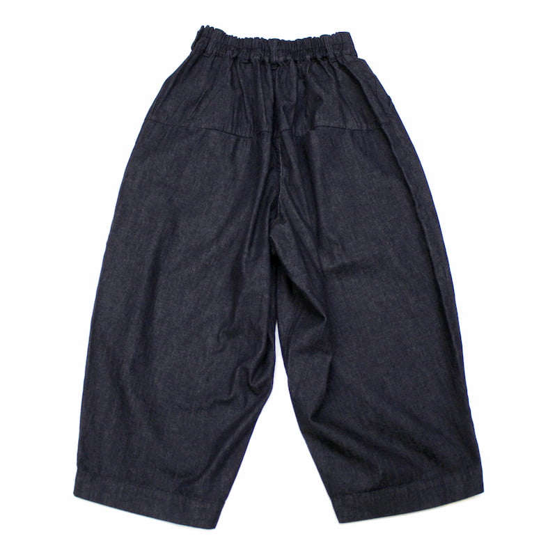 [HARVESTY]  DENIM WIDE EGG PANTS｜A21701 /ONE WASH