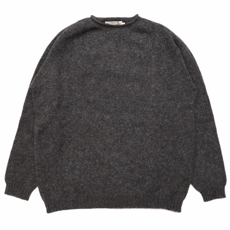 [Nor'easterly TRADITION] ROLL NECK ニット 21-002：SMOULDER