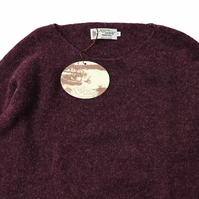 [Nor'easterly TRADITION] L/S WIDE NECK ニット｜13-001 /PAGAN