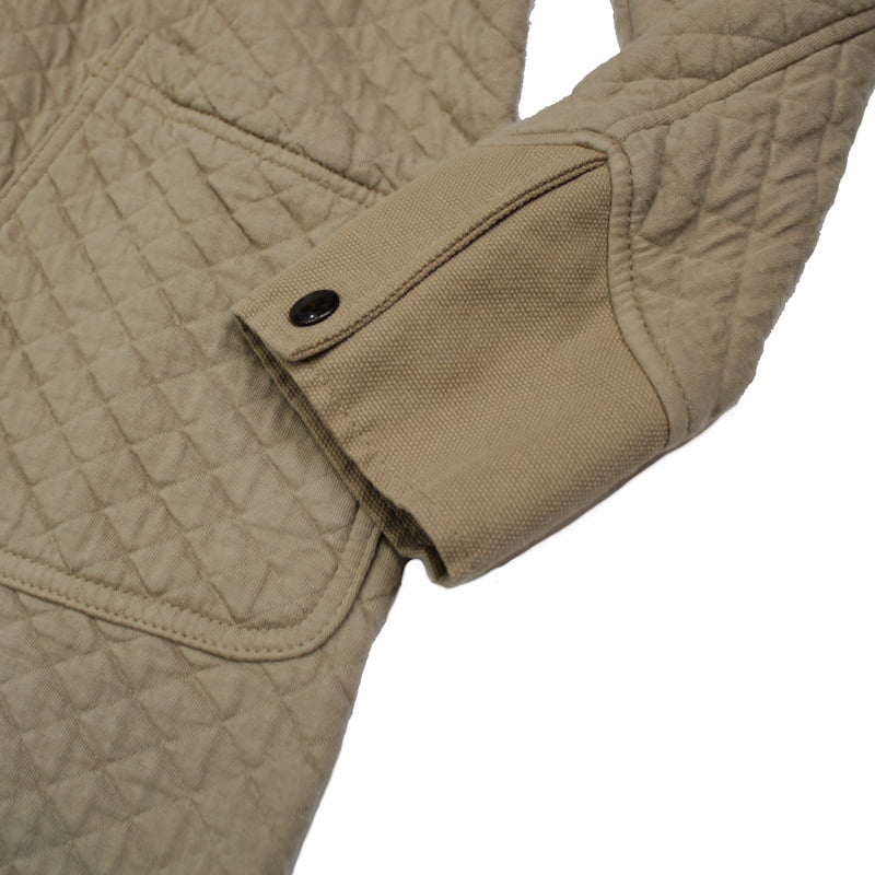 [ARMEN]  Cotton Quilt Hooded Coat｜NAM0553 /9600GRAY BEIGE