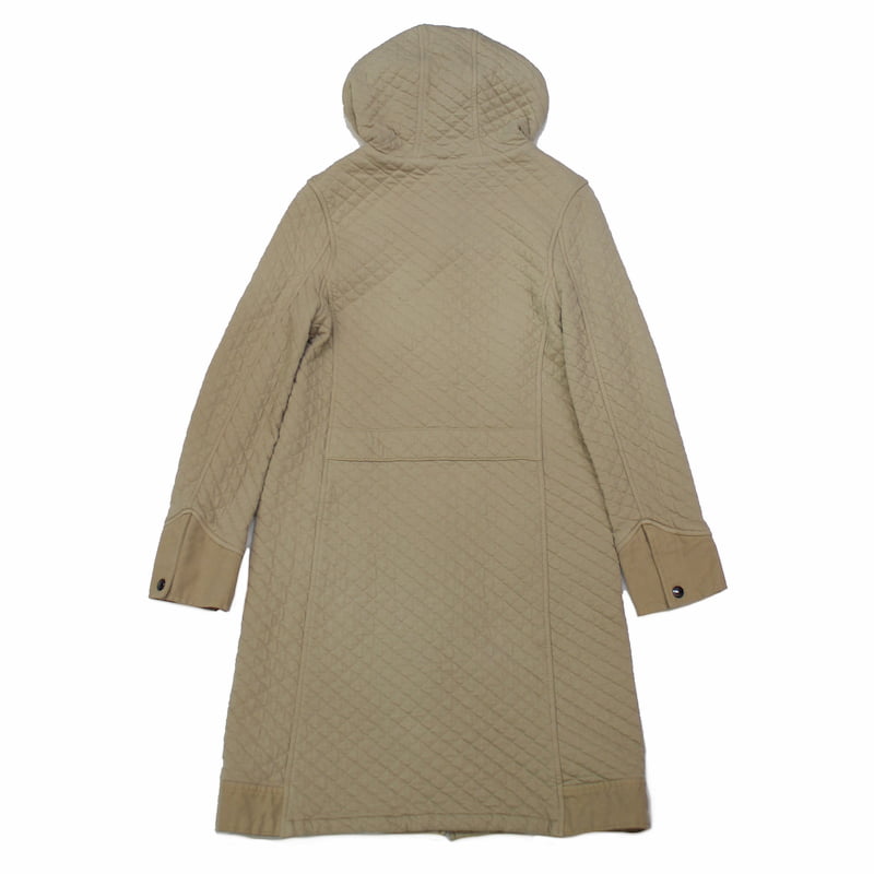 [ARMEN]  Cotton Quilt Hooded Coat｜NAM0553 /9600GRAY BEIGE